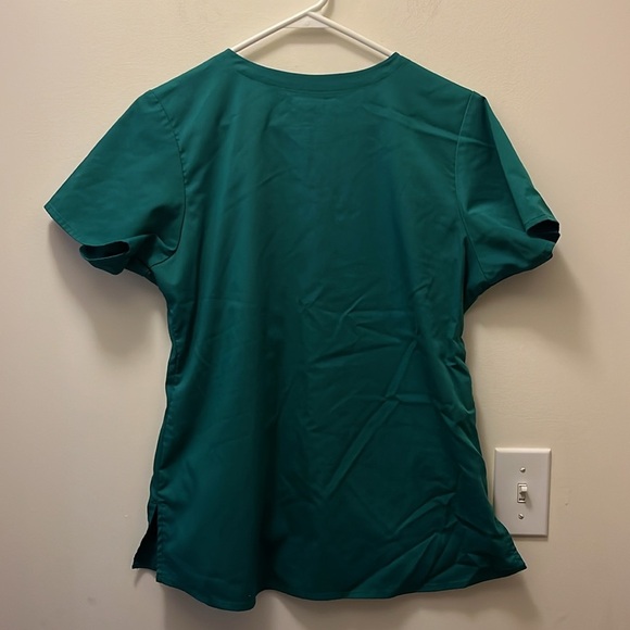 Wonderwink PRO Hunter Green women’s scrub top size small - Picture 8 of 10